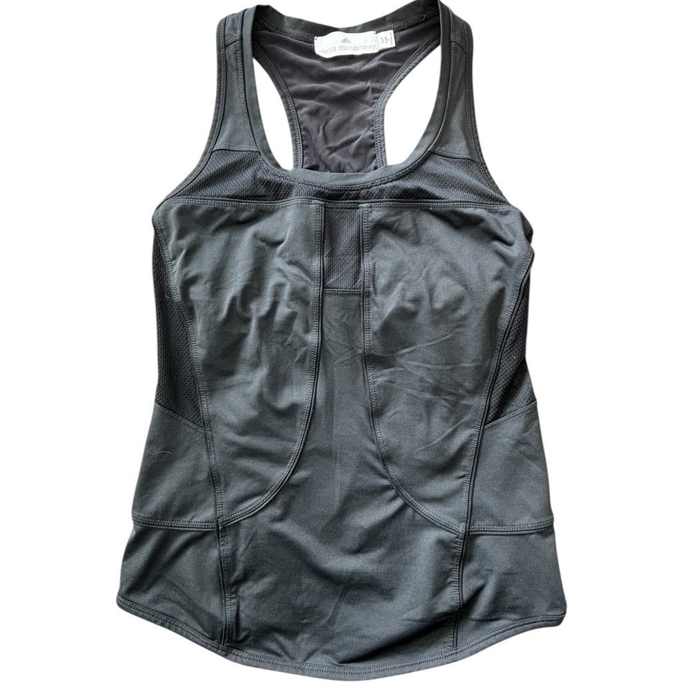 Adidas by Stella McCartney Black Racerback Tank Top S Athletic Workout